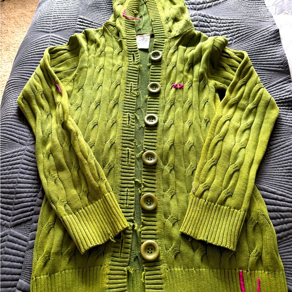 Project E Vintage - hooded cardigan. Size M - Picture 1 of 6